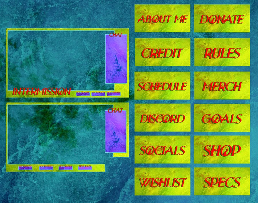 Neon green marble overlay pack product image (2)