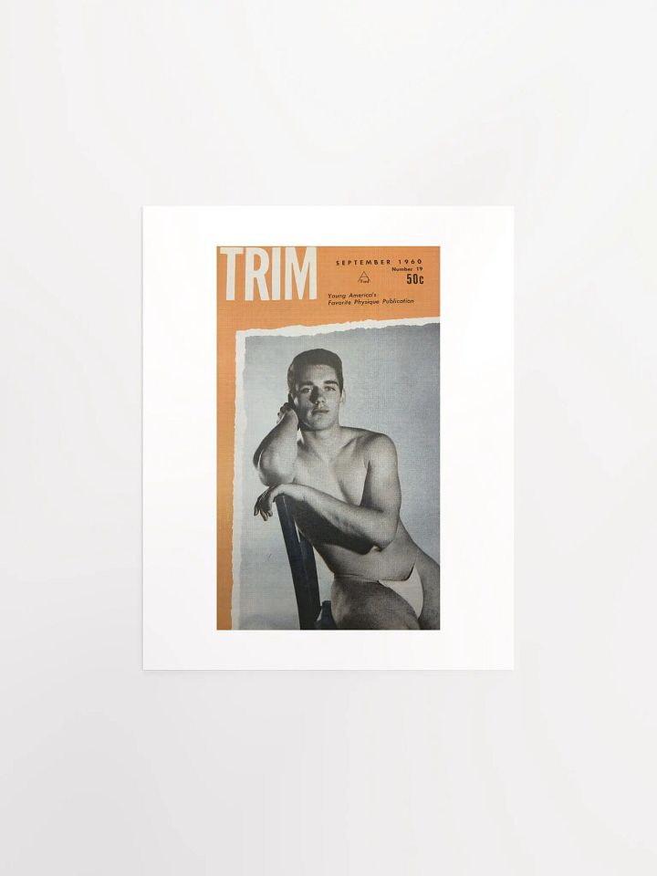 TRIM Magazine Cover (September 1960) - Print product image (1)