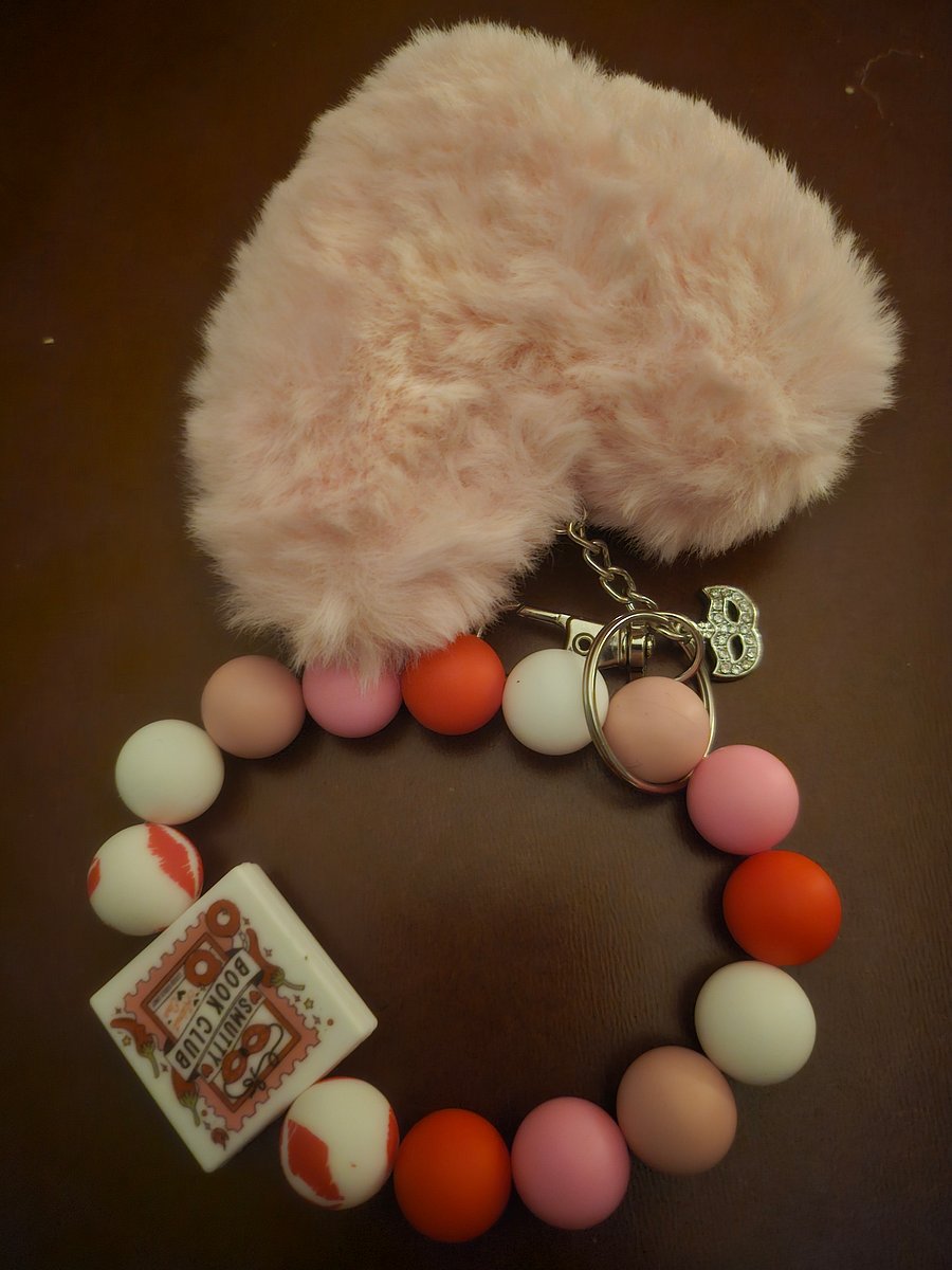 Handmade Silicone Bead Keychain Wristlet product image (5)