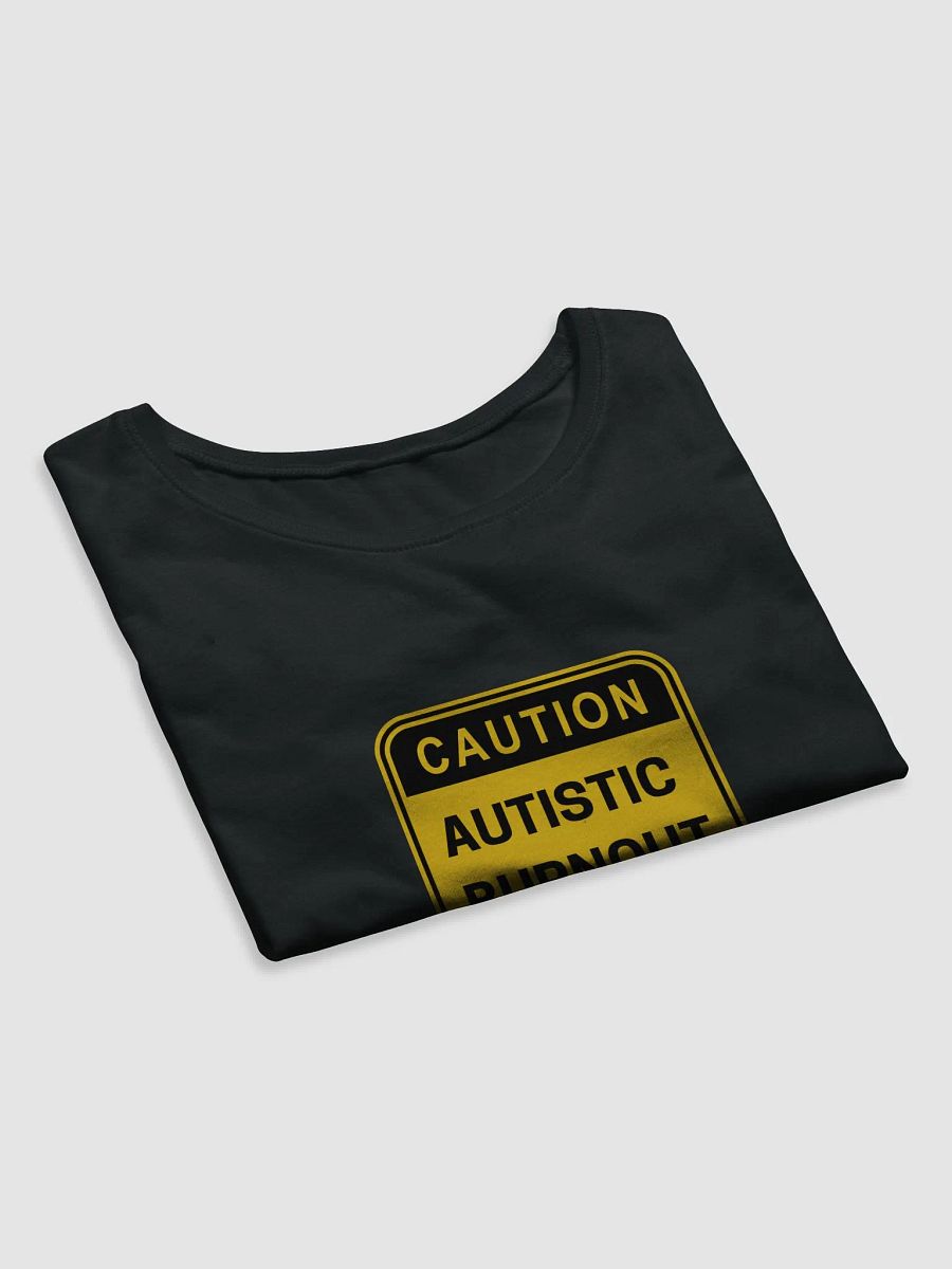 CAUTION: ASD BURNOUT cropped tee product image (12)