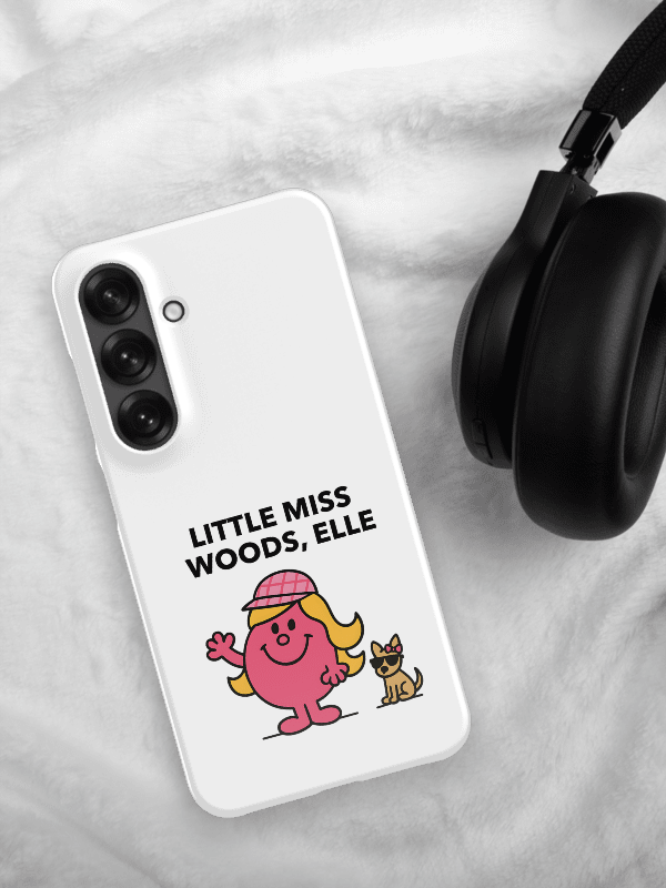 Little Miss Elle Woods Samsung Case – Snap Parody Phone Case for Musical Lovers product image (1)