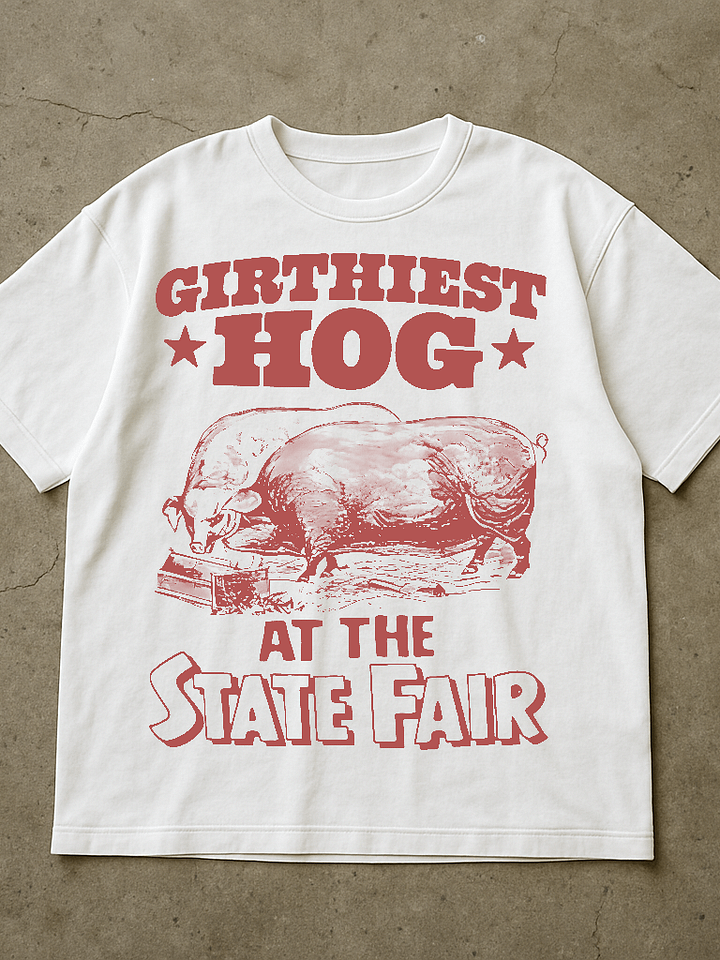 Girthiest Hog At The State Fair Shirt product image (1)