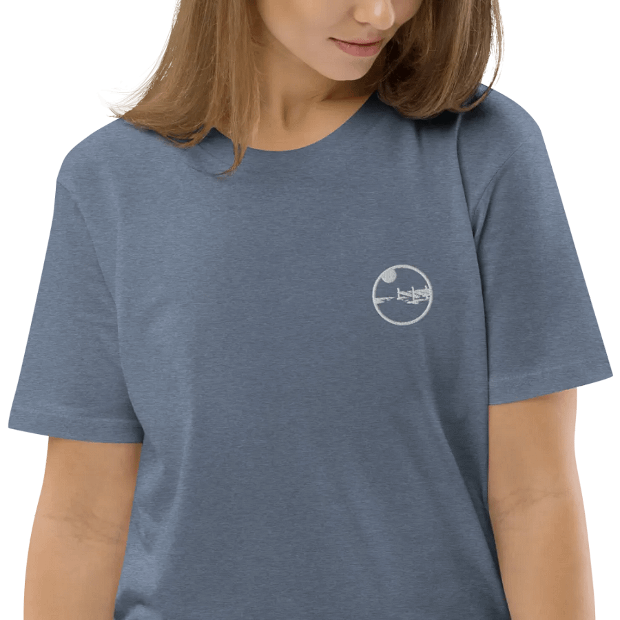 White Skies Embroidered T-Shirt product image (154)