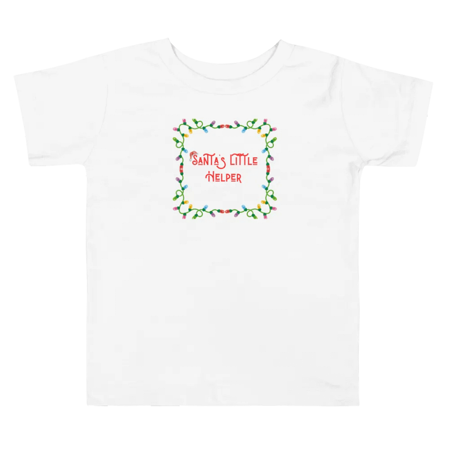 Santa's Little Helper Toddler T-Shirt product image (2)
