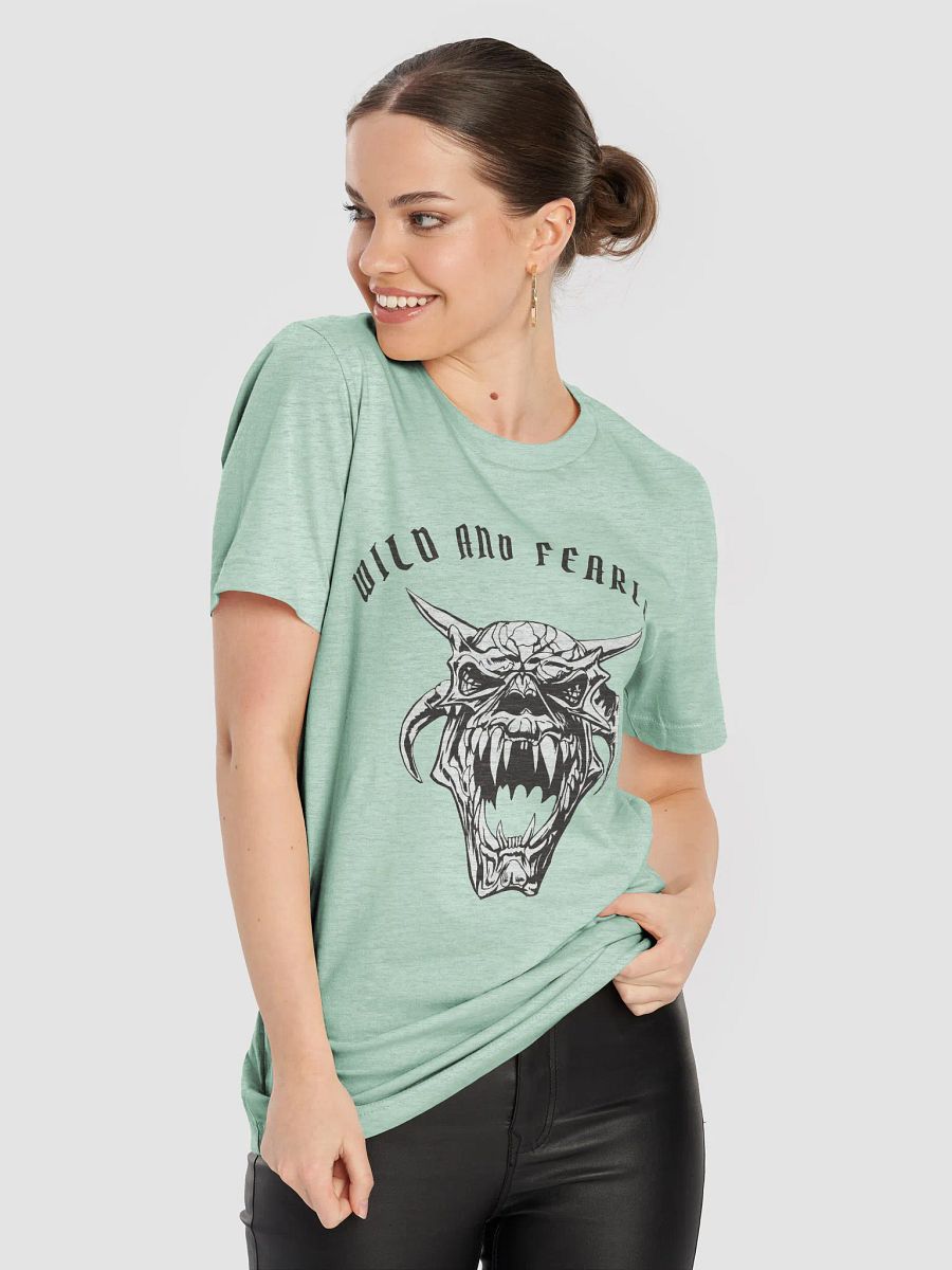 Menacing Monster Mouth Gothic T-Shirt product image (8)