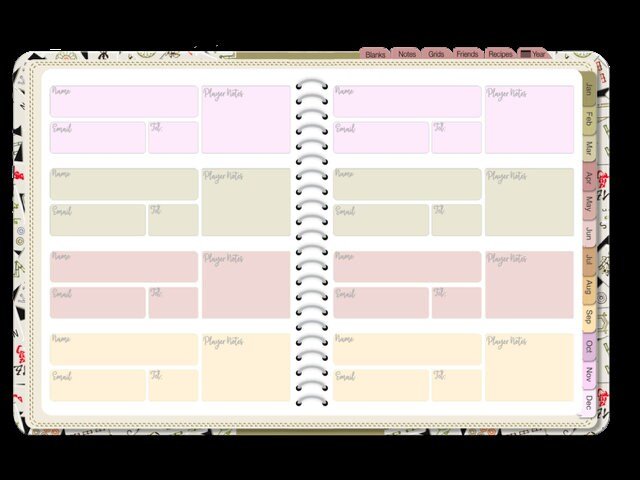 2024 Mahjong Digital Planner product image (7)