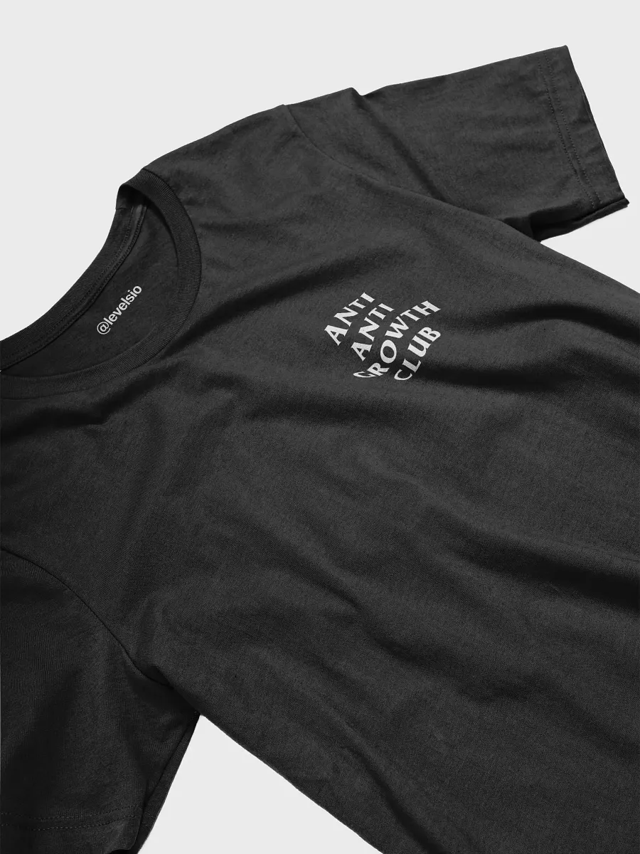 anti anti growth club t-shirt - 100% cotton product image (4)