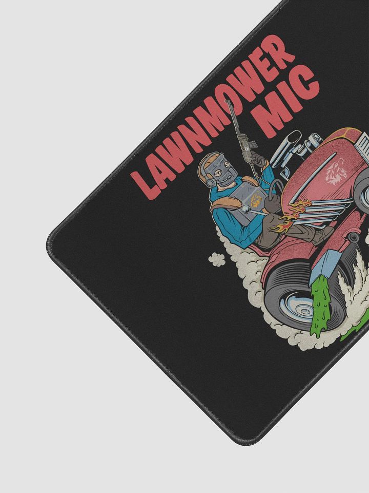 Lawnmower Mic | Desk Mat 12