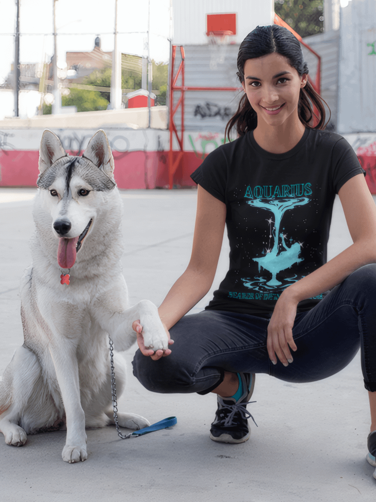 Aquarius: Celestial Stream Tee product image (7)