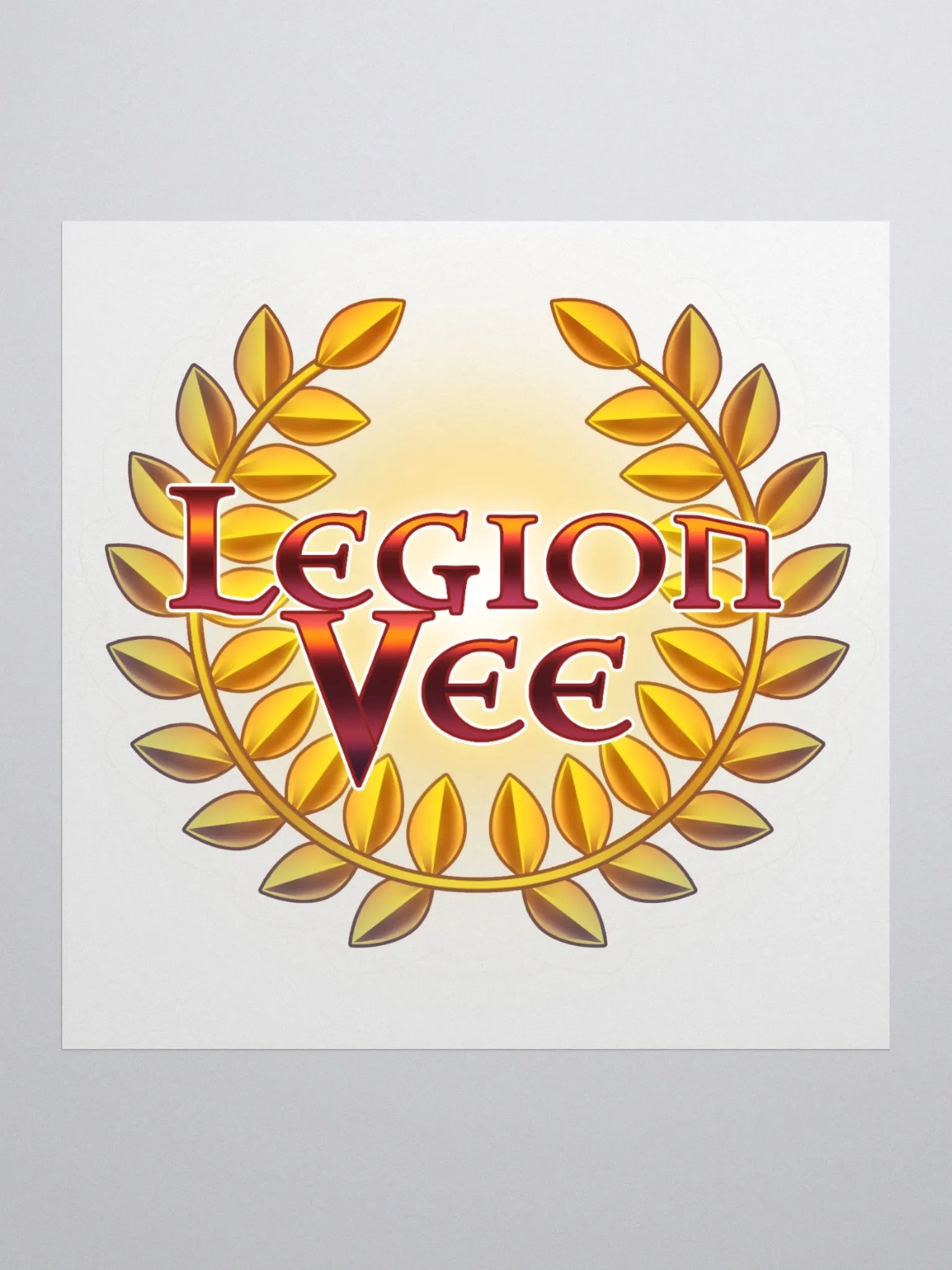 LegionVee Logo Sticker product image (1)