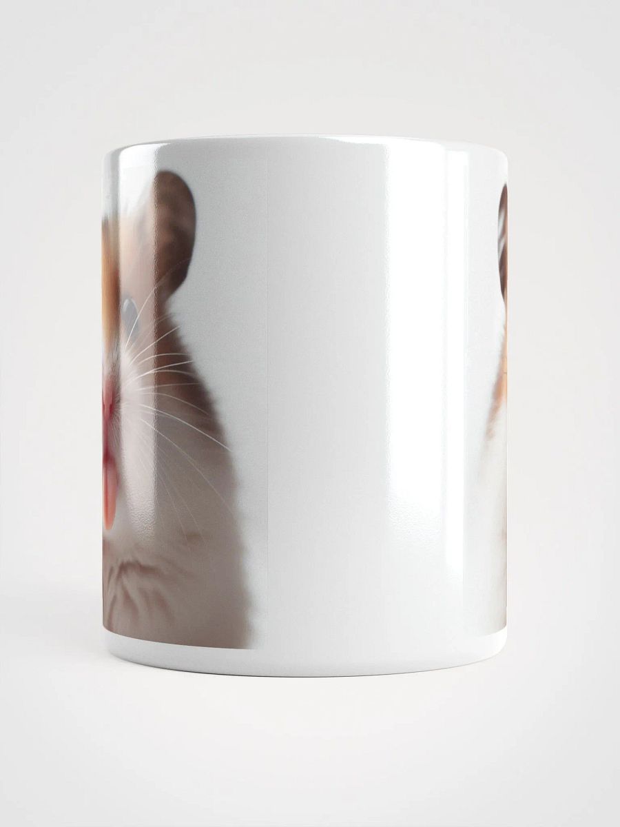 Rude Hamster #Humorous Glossy Mug - White product image (5)