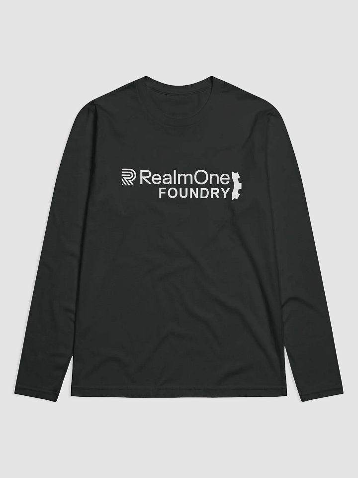 RO Next Level Unisex Foundry Innovative Long Sleeve Tee [All White Logo] product image (1)