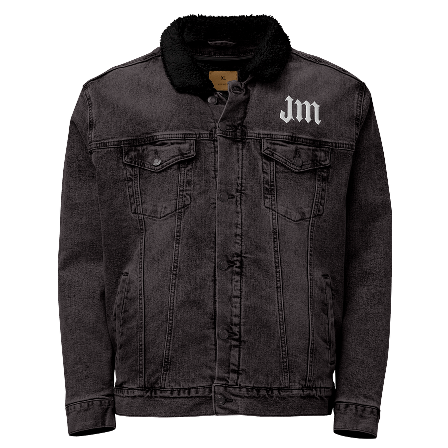 JM - The Beginning - Unisex Sherpa Denim Jacket product image (1)