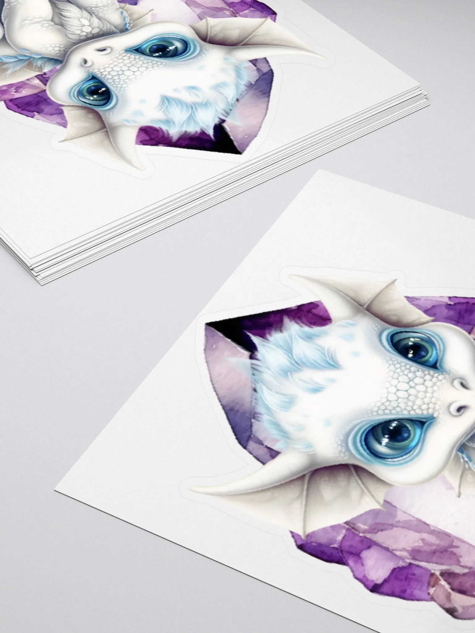 Whimsical Baby Dragon Kiss Cut Stickers product image (10)