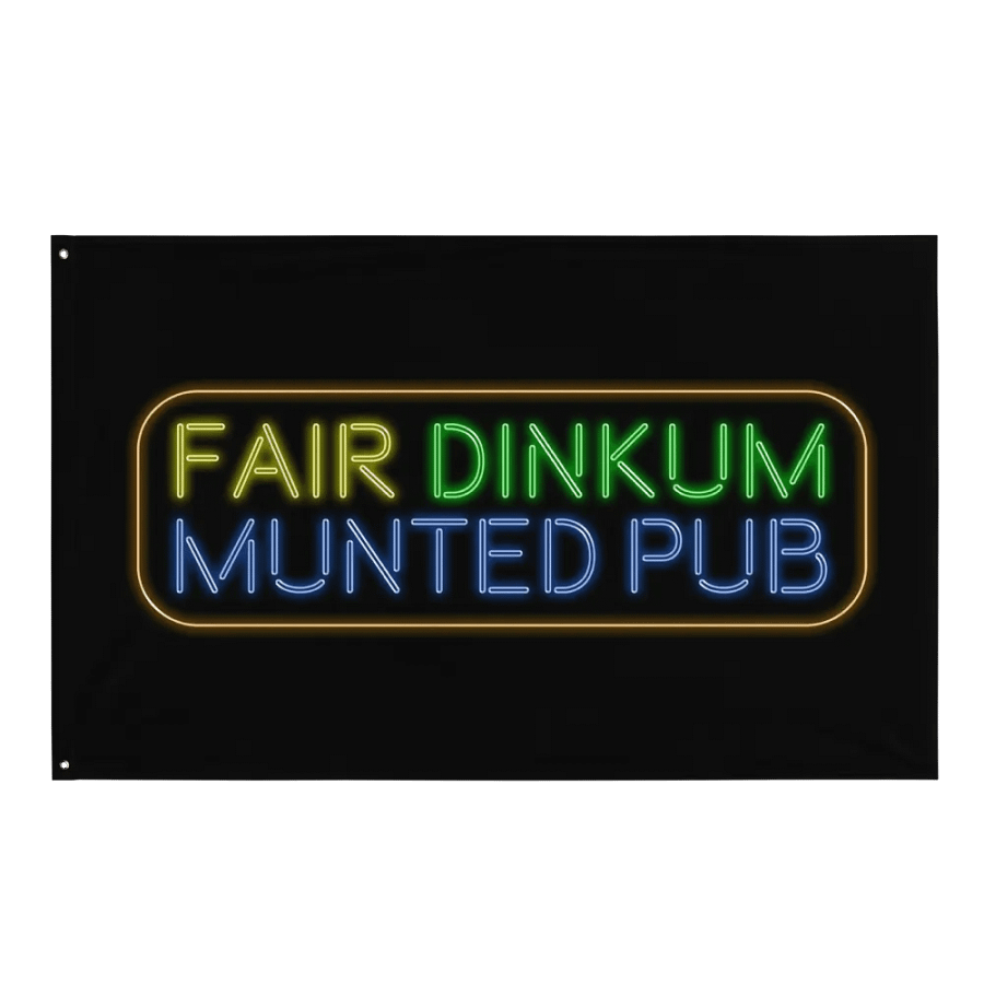 Munted Pub Flag Version 2 product image (2)