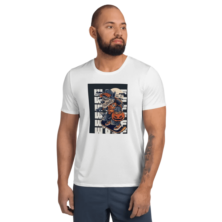 Moonlight Skate Werewolf All-Over Tee product image (1)