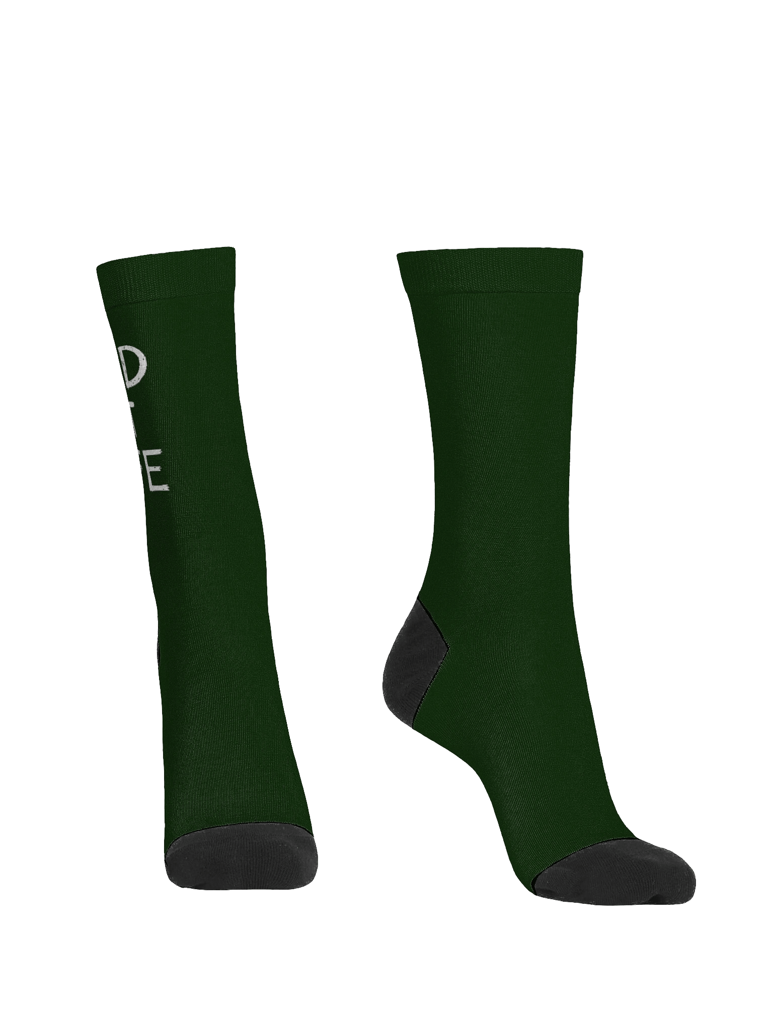 Green Bad at Life Premium Socks product image (3)