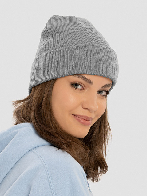 Photo showing Atlantis Ribbed Knit Beanie