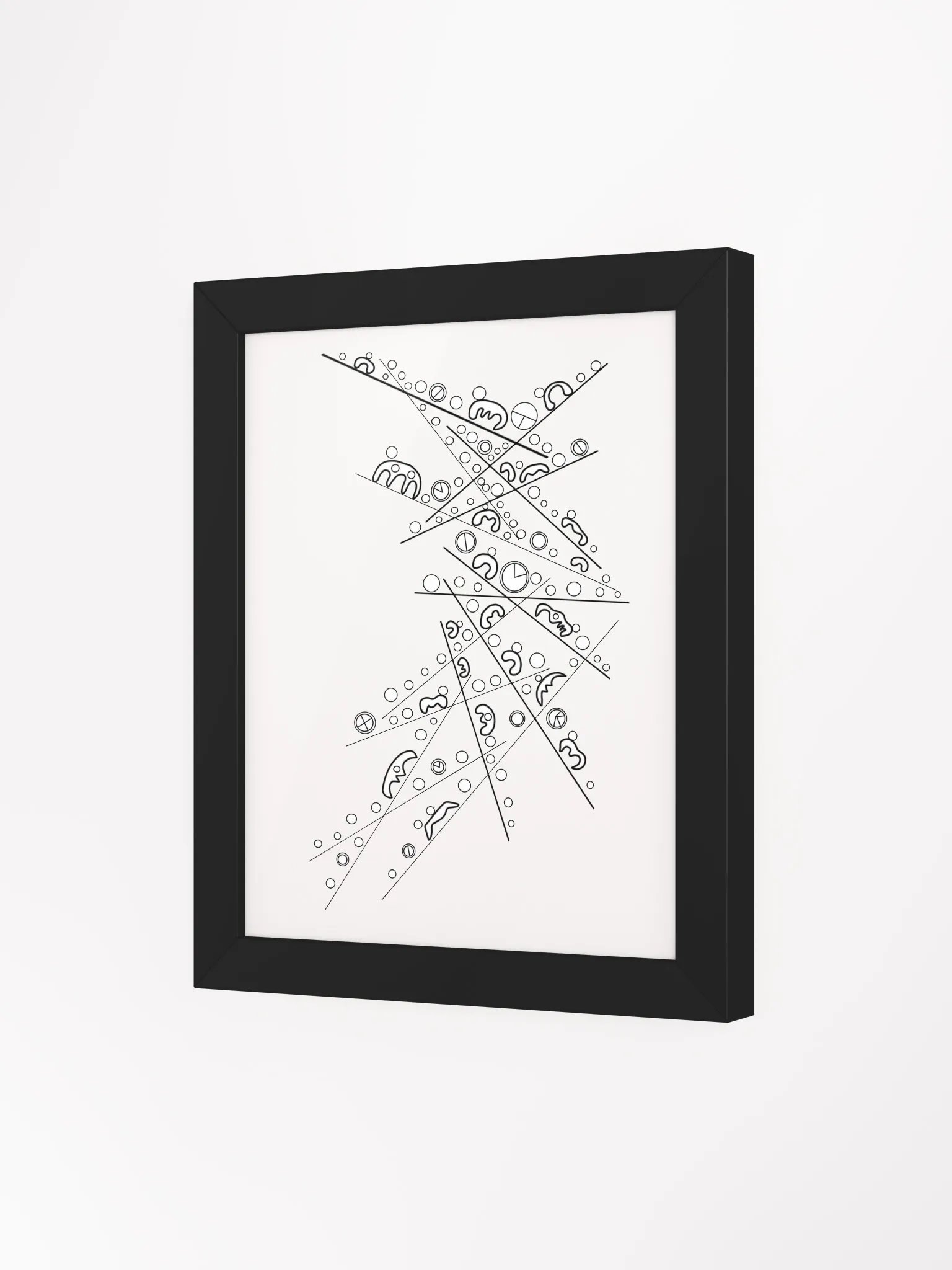 Color-Your-Own Kandinsky's Framed Poster! product image (57)