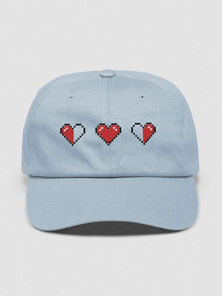 Half Heart Hat | Runesy Merch Collection | Dad Hat product image (1)