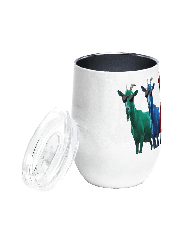 Cool Goat Squad Wine Tumbler product image (2)