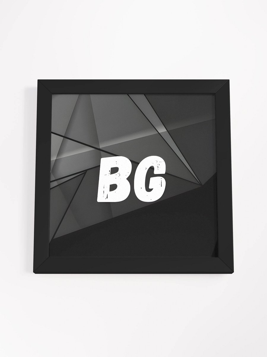 Exclusive BG 'Geometric Themed' Framed Poster product image (7)