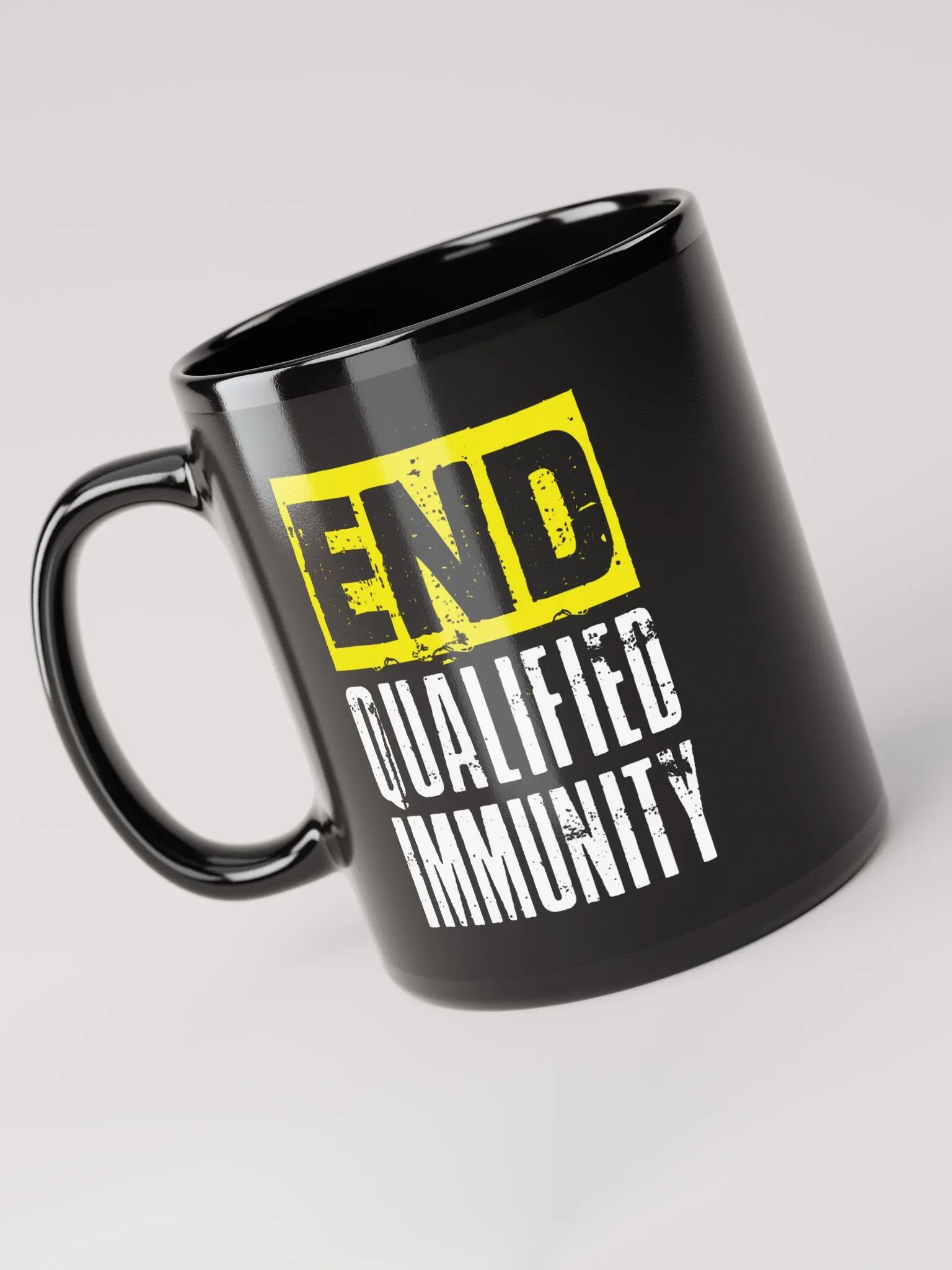 End Qualified Immunity Mug product image (1)