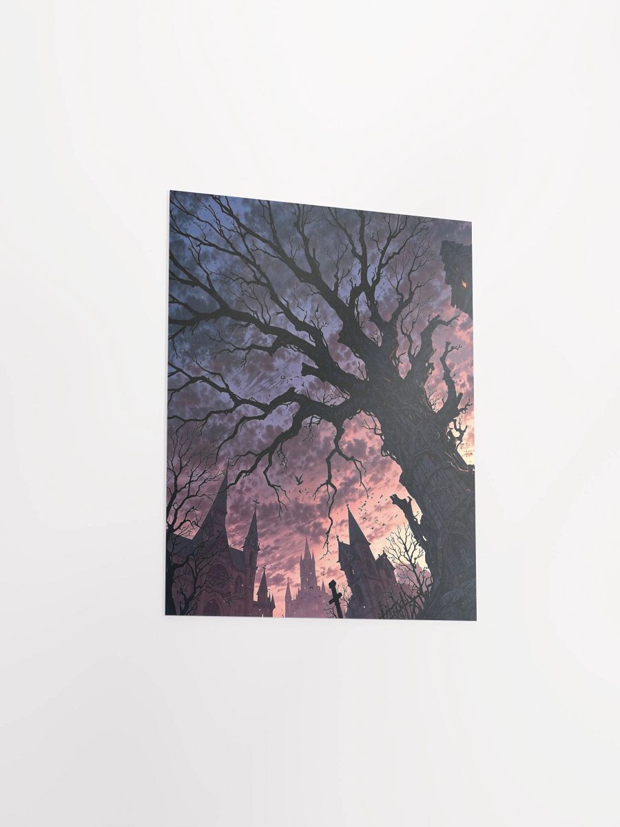 The Last Light Over Hollowspire Matte Poster product image (22)