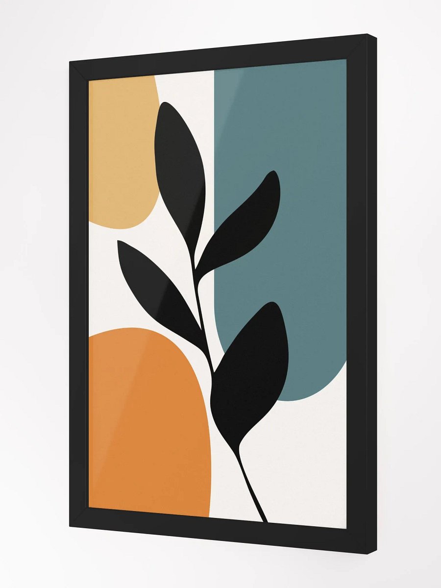 Branch Silhouette Abstract Matte Poster product image (8)