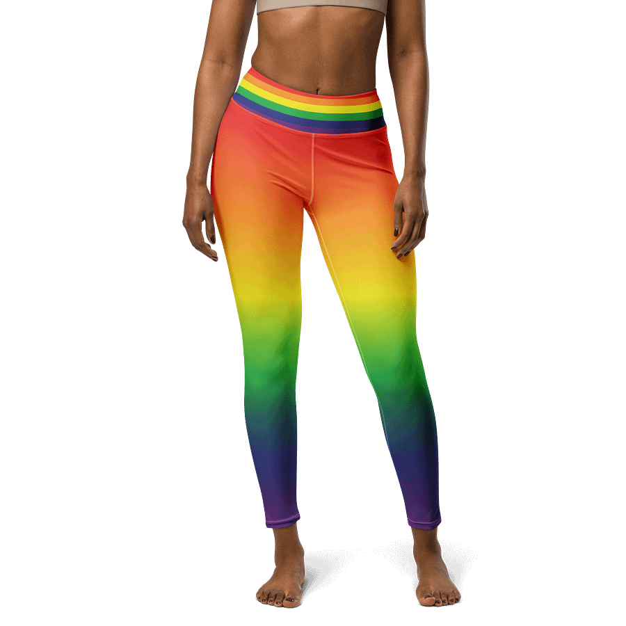 Rainbow Pride Gradient Leggings product image (1)