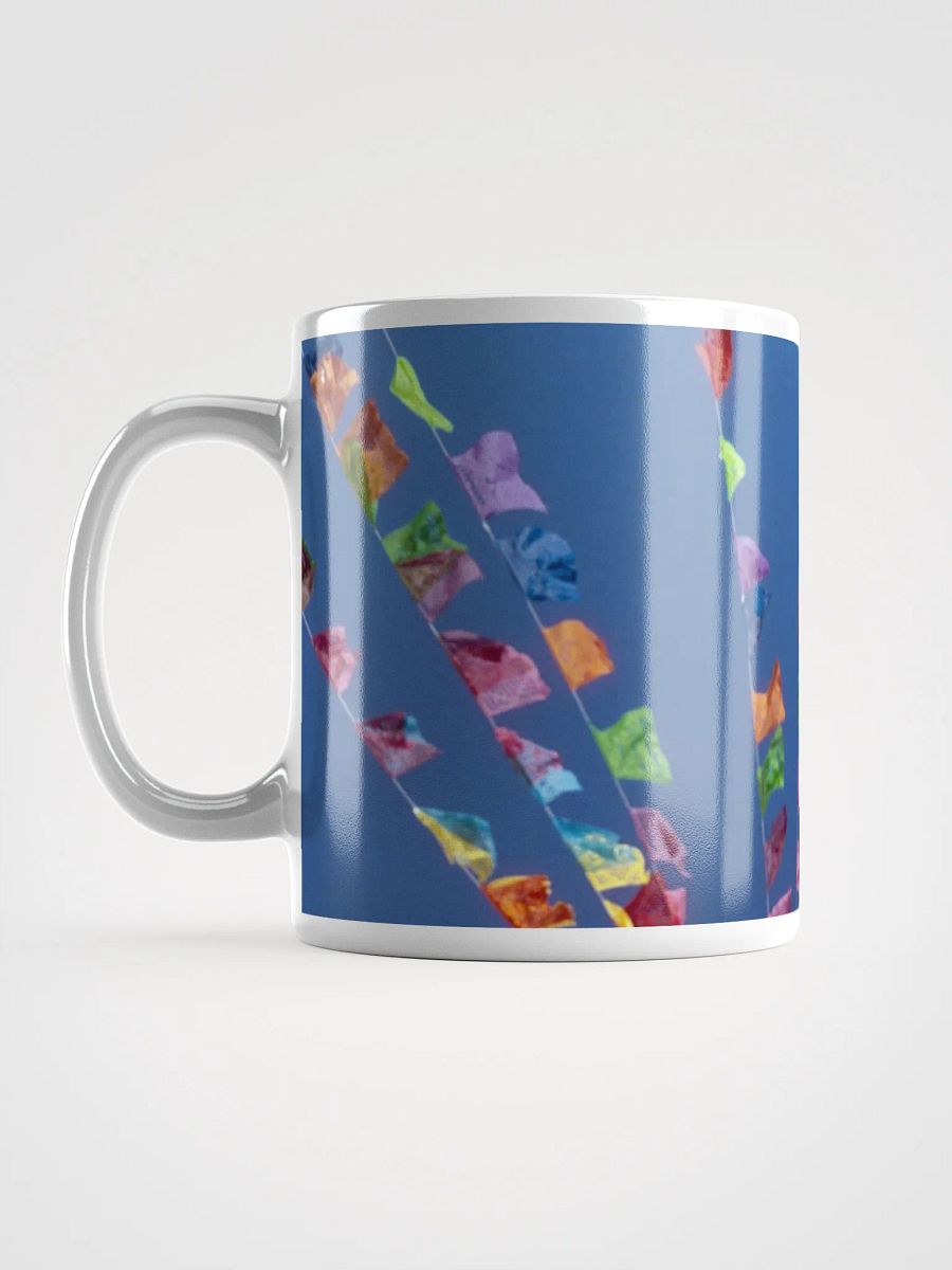Papel Picado White Glossy Mug product image (12)