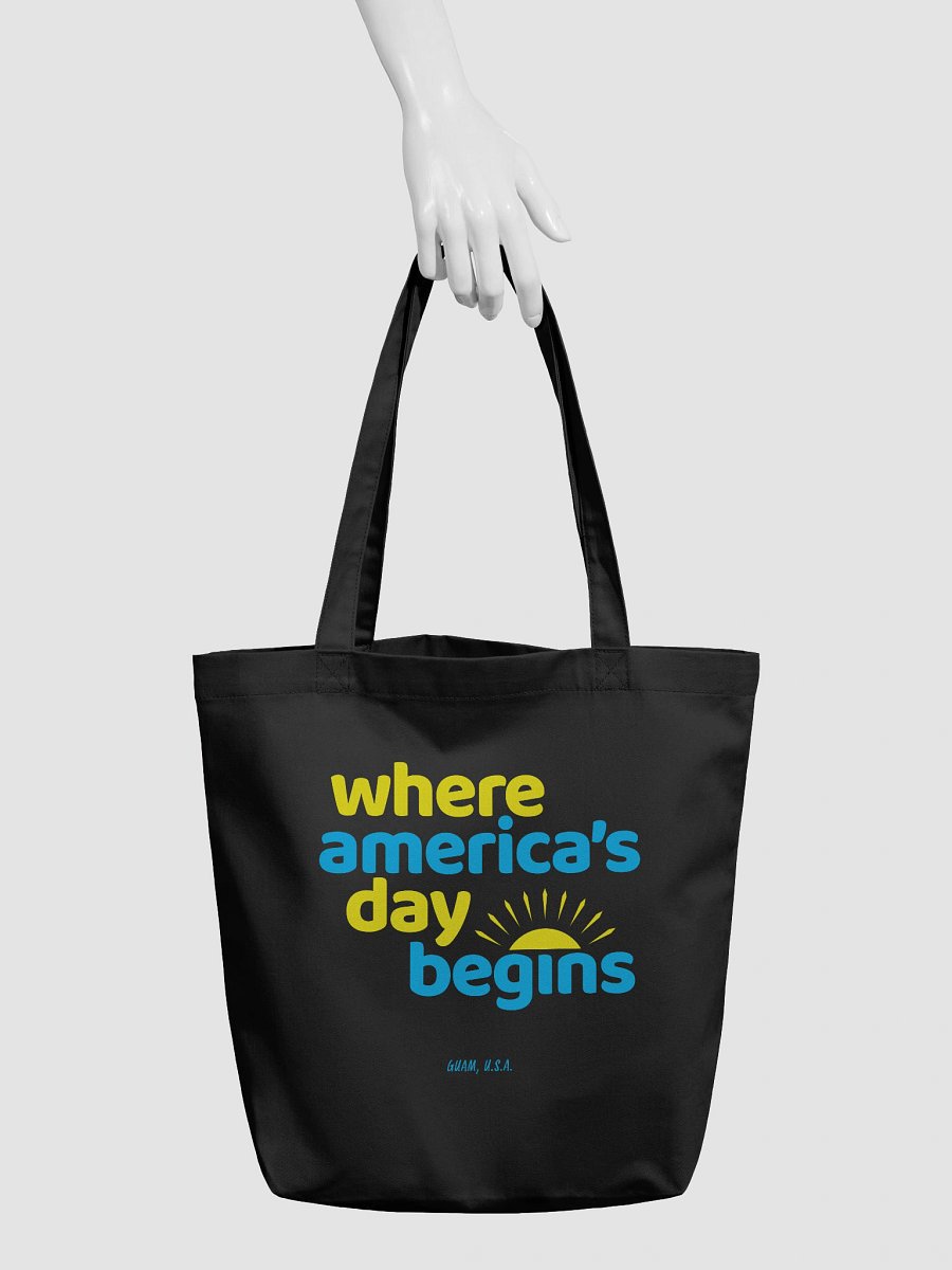 Where America's Day Begins Tote Bag product image (3)