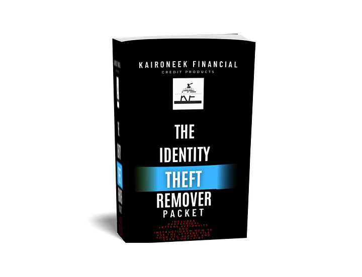 The Identity Theft Credit Fixer Packet product image (1)