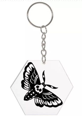 Death Moth Key Chain! product image (2)