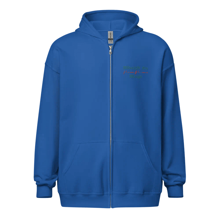 Mayo/Maigh Eo, Scholastic style Ogham embroidered Zip Hoodie product image (6)
