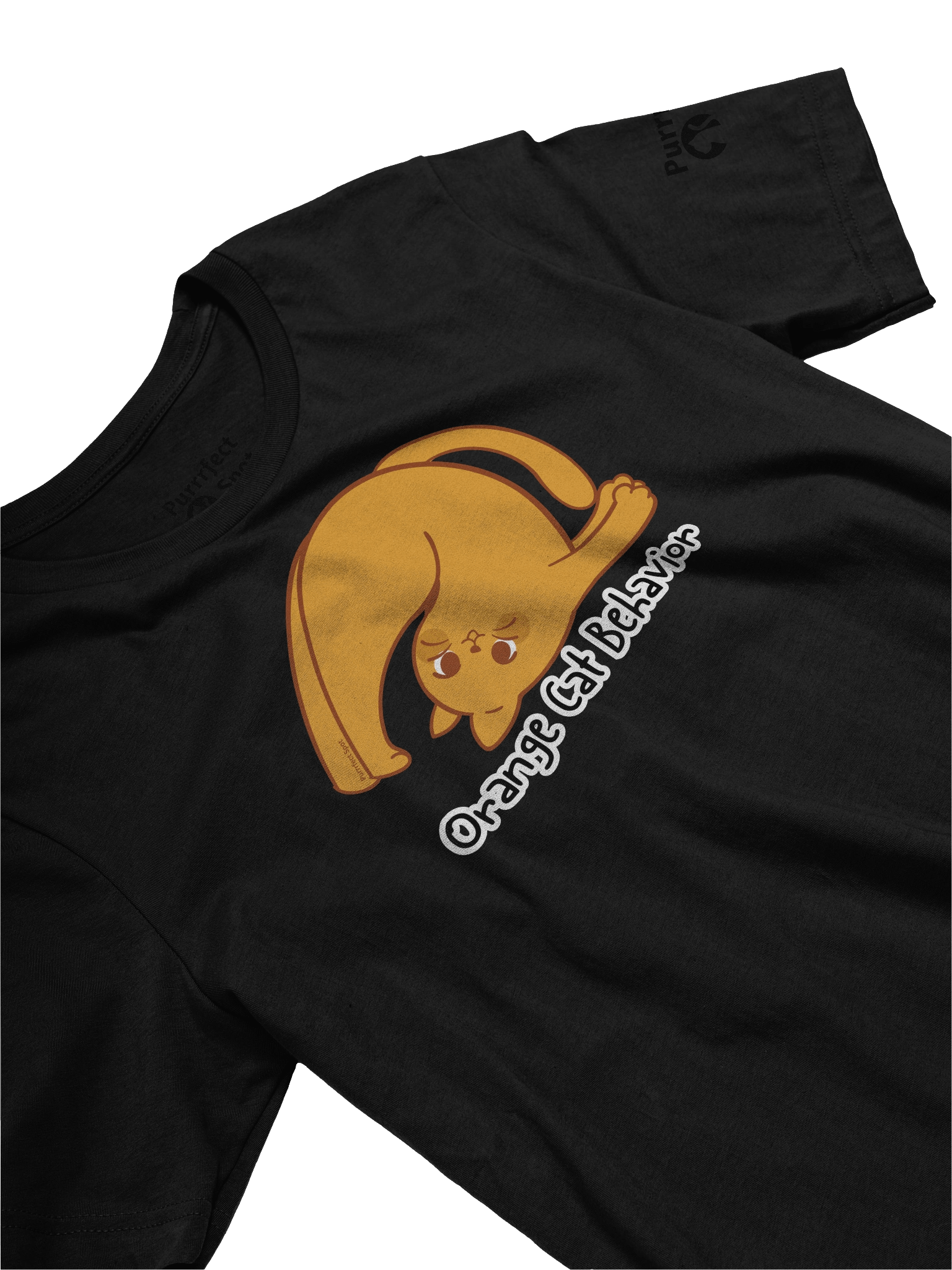 Orange Cat Behavior Tee product image (1)