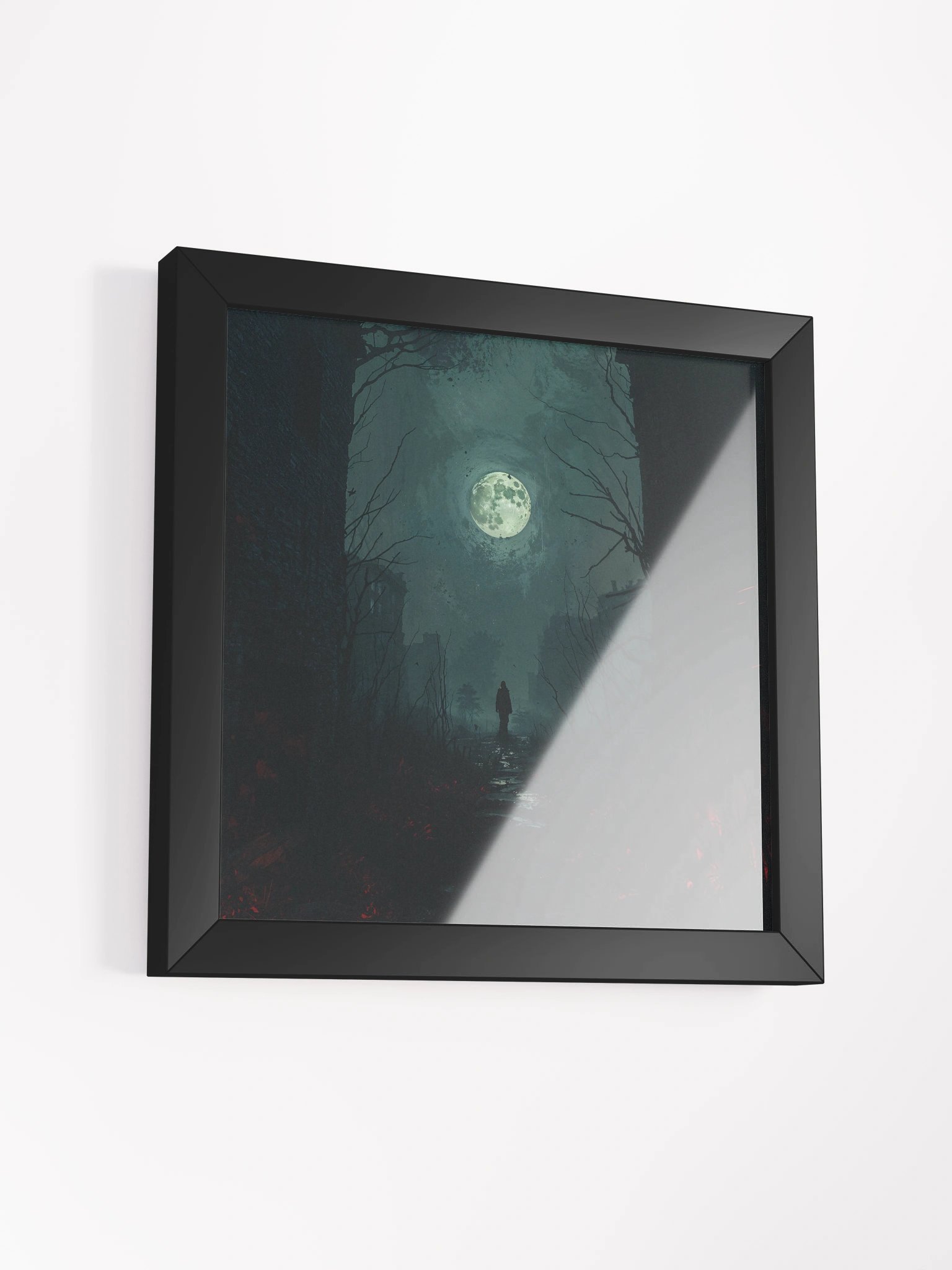 The Moonlit Passage Framed Print product image (13)