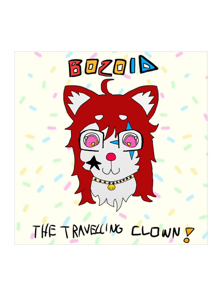 Bozoid The Travelling Clown Sticker product image (3)