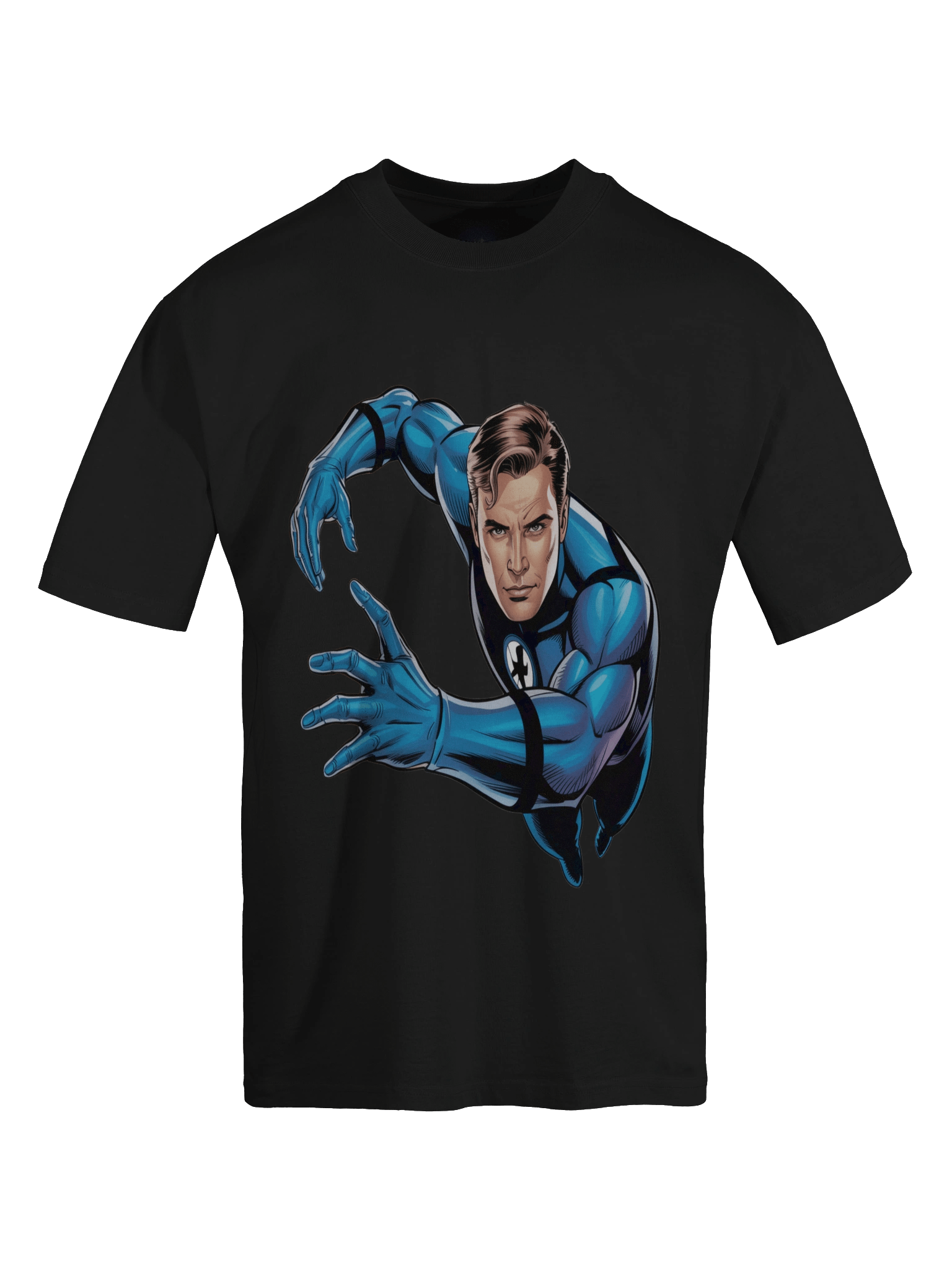 Mister Fantastic Elastic Eclipse Oversized Faded T-Shirt – Stretch Sentinel Surge product image (1)