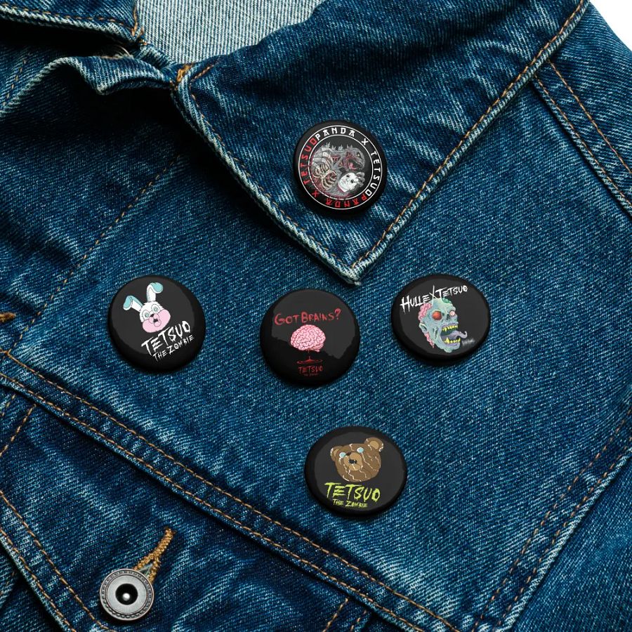 Zombie Gang Pin Buttons product image (16)