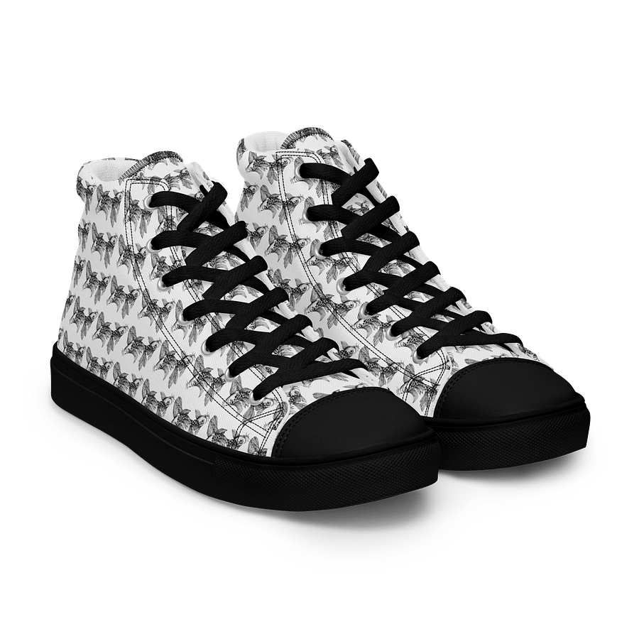 Koi Fish - Men's High Top Canvas Shoes product image (11)