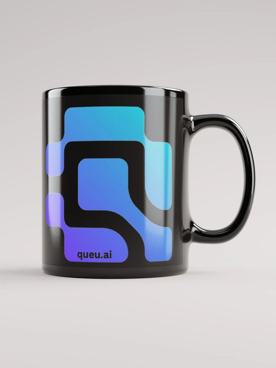 Bronze Level Q Black Glossy Mug product image (1)