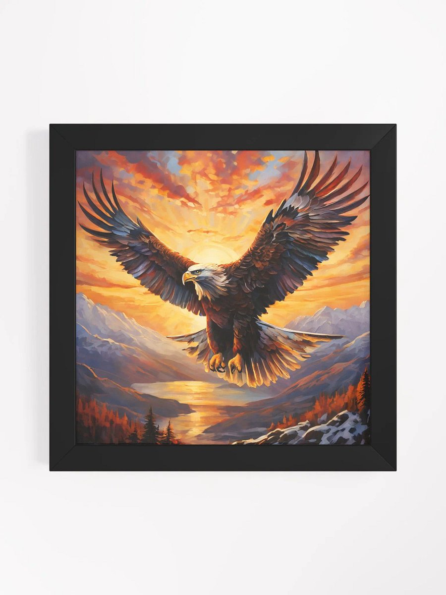 An eagle at sunrise product image (1)