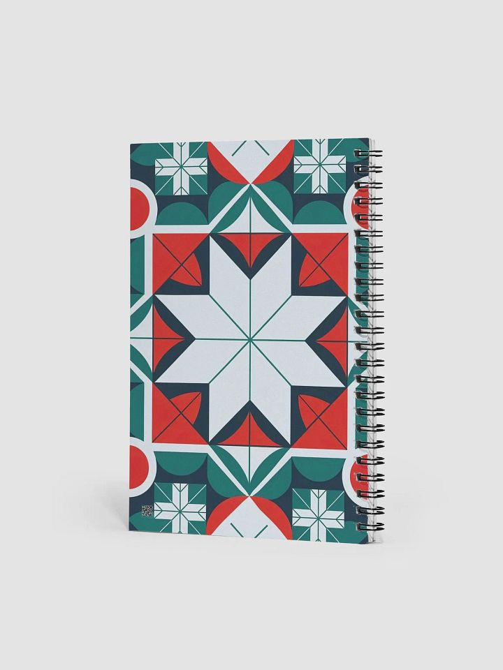 Kaleidoscope patterned Spiral Notebook product image (2)