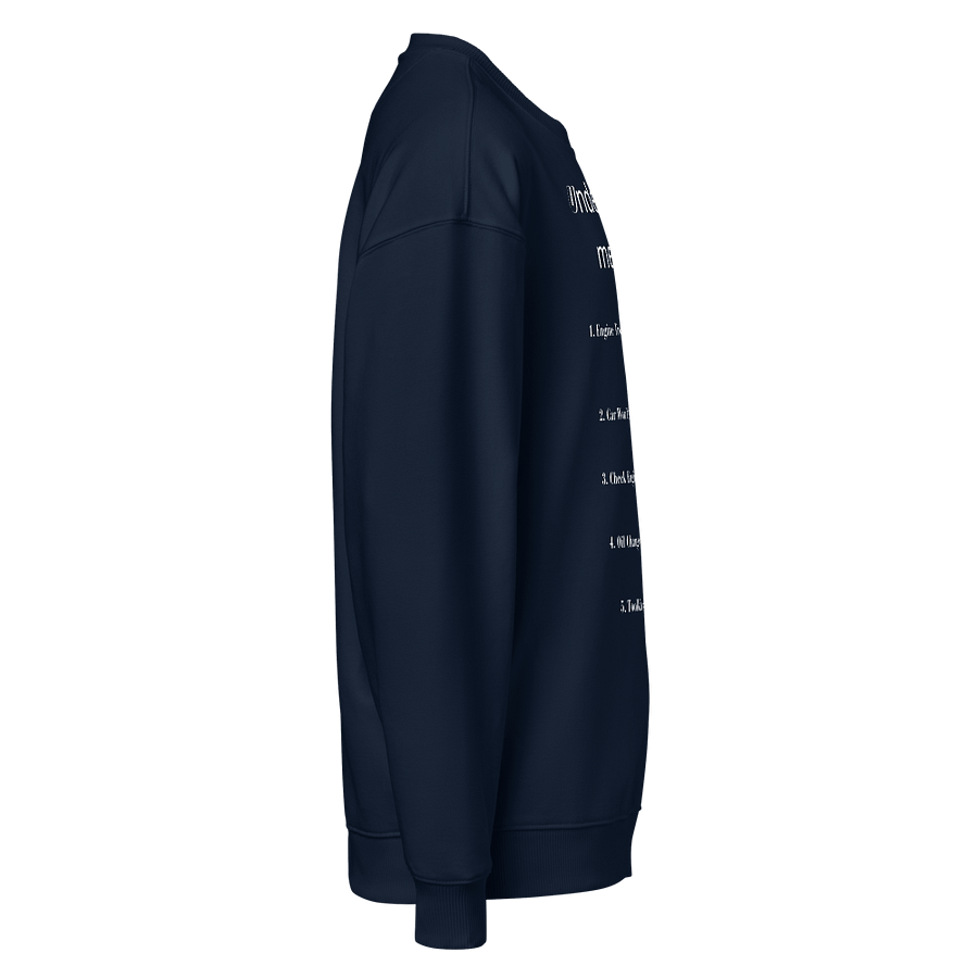 Tech-Inspired Decision-Making Quote Sweatshirt product image (4)