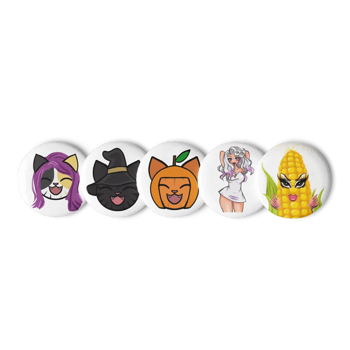 Pinabelle Lektor Pin Button Set #2 product image (3)