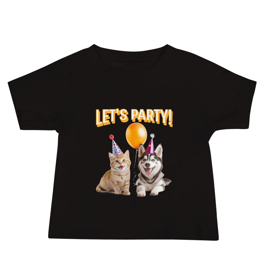 "Let's Party!" Kids T-Shirt product image (3)