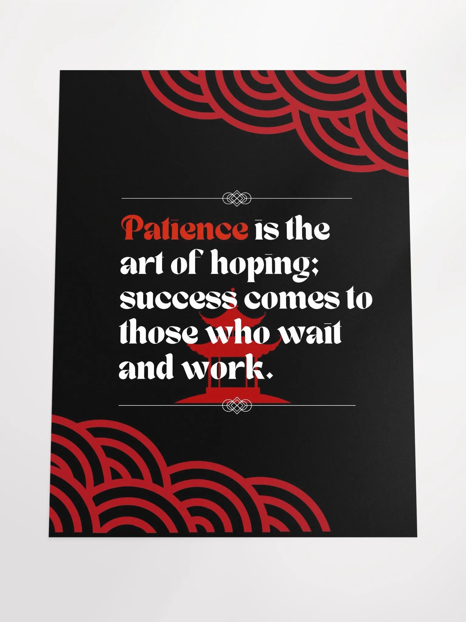 Inspirational Quote Art Poster - 