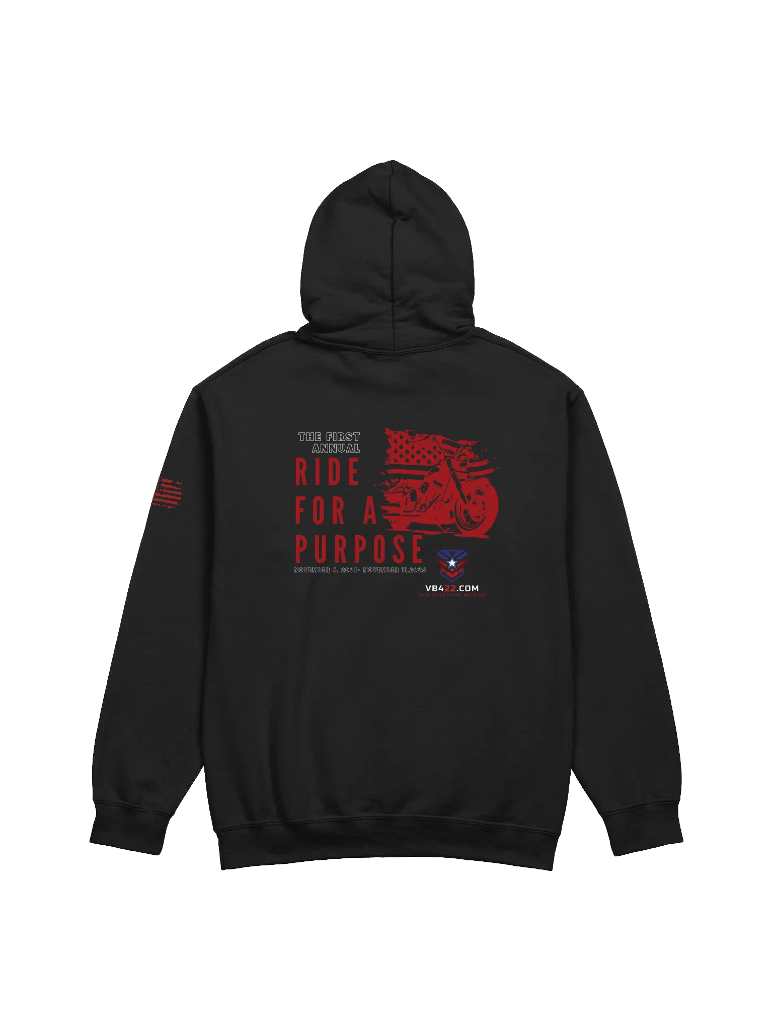 RIDE FOR A PURPOSE HOODIE product image (3)