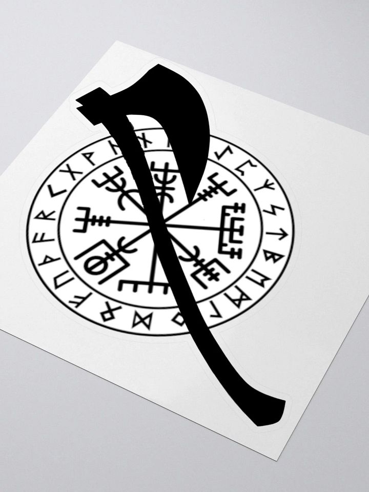 VEGVISIR & AXE - Sticker product image (1)